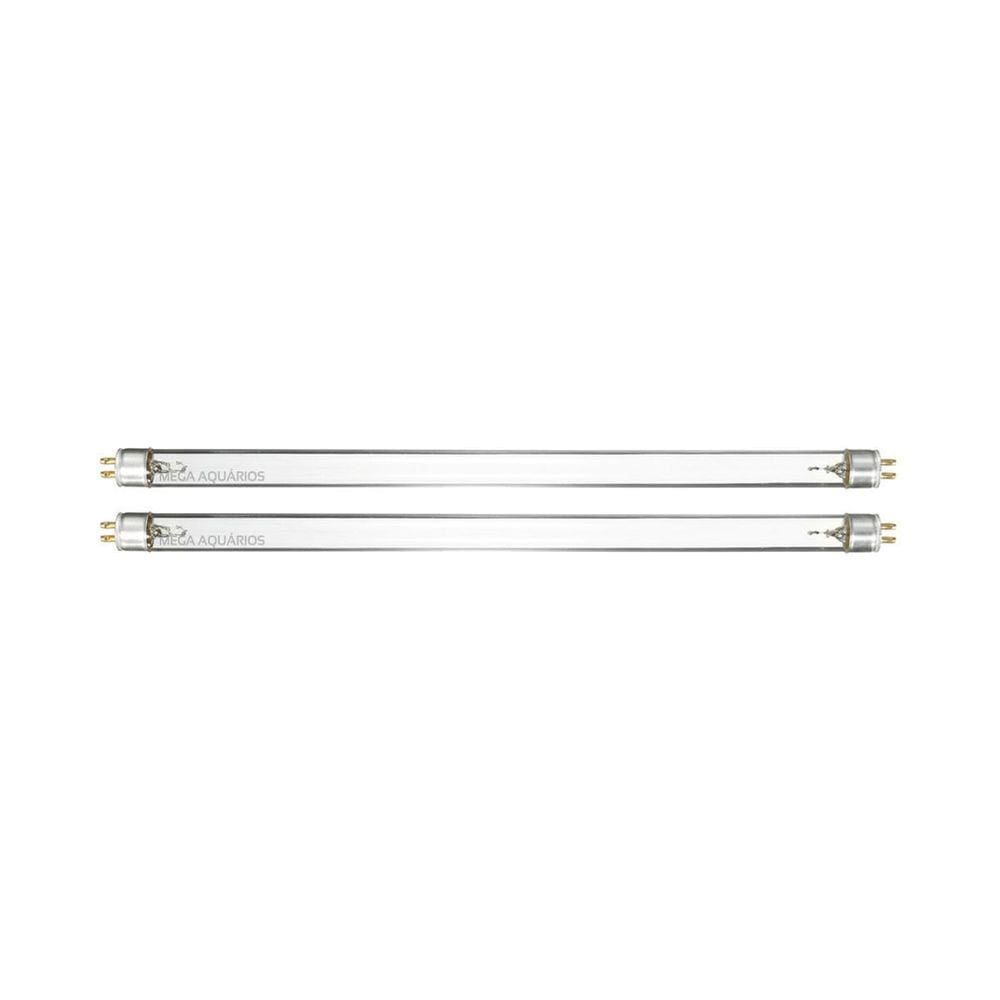 2 Lâmpadas Uv 8W Germicida Ultravioleta T5 30Cm Fluorescente