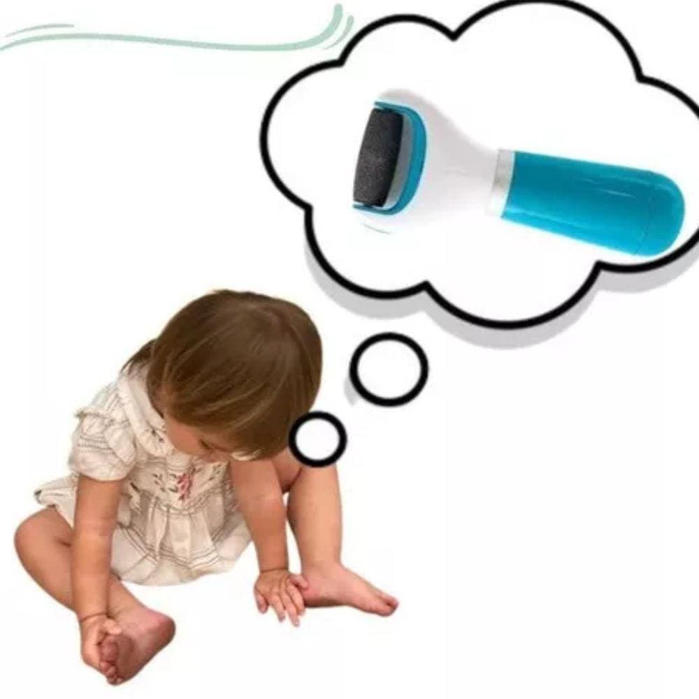 Lixa Eletrica Pes Removedor Calo Rachadura Mega Utilidades