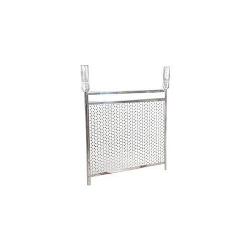 Grelha Churrasqueira Inox 48x48cm Cabo Alumínio 2,5mm