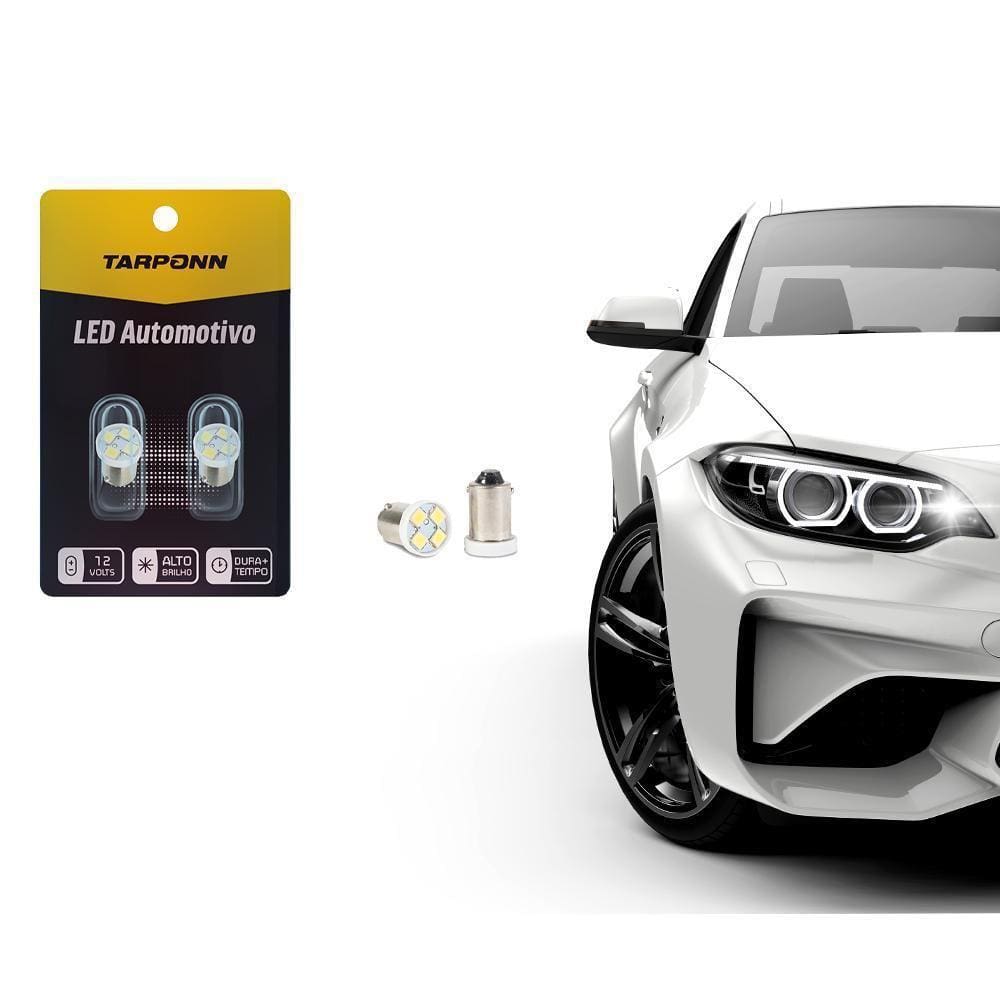 Par Lâmpada Led Farolete 69 Ba9 4 Leds 3528 12V