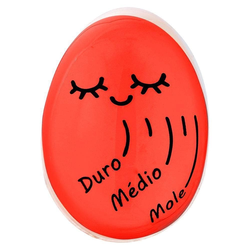 Timer Cozimento De Ovos Temporizador Tempo Certo - Vermelho