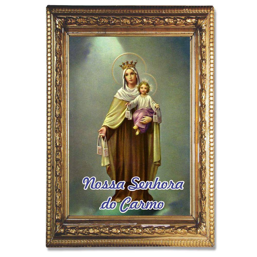 Santinho Nossa Senhora do Carmo 100 un c/ oração no verso