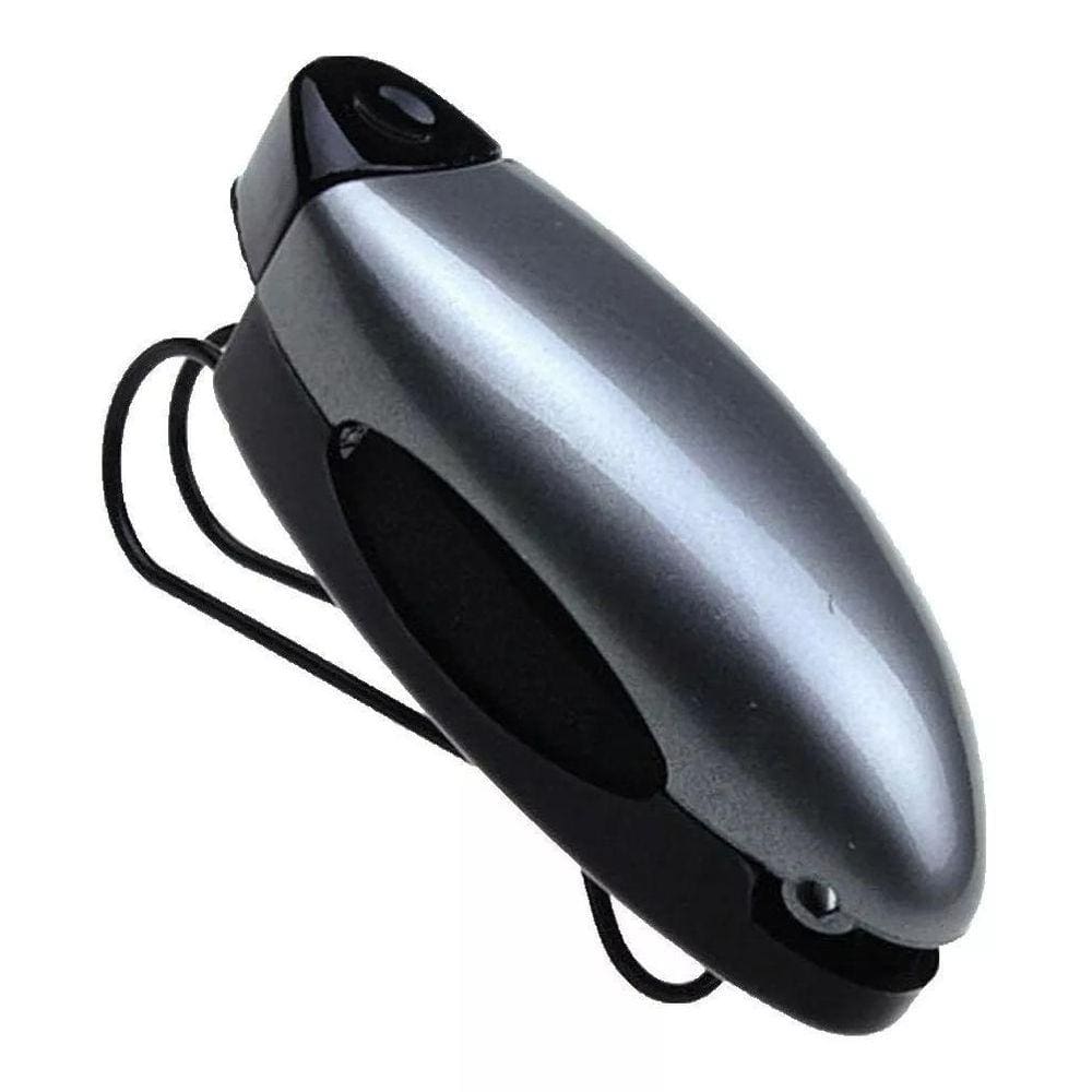 Porta Óculos Universal Carro Suporte Prendedor Prata 7,5cm