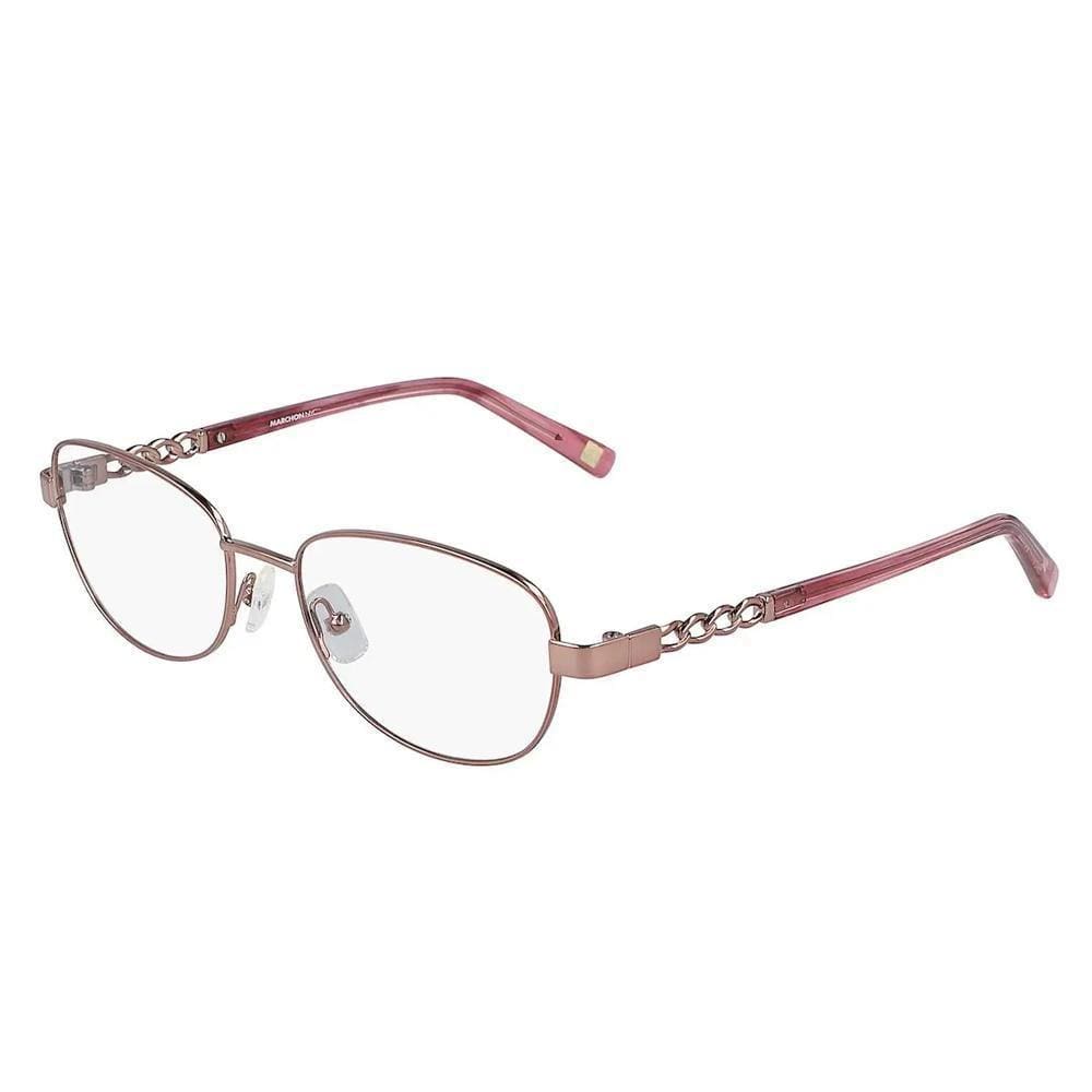 Óculos Armação Marchon M-4005 780 Rosa Metal Feminino