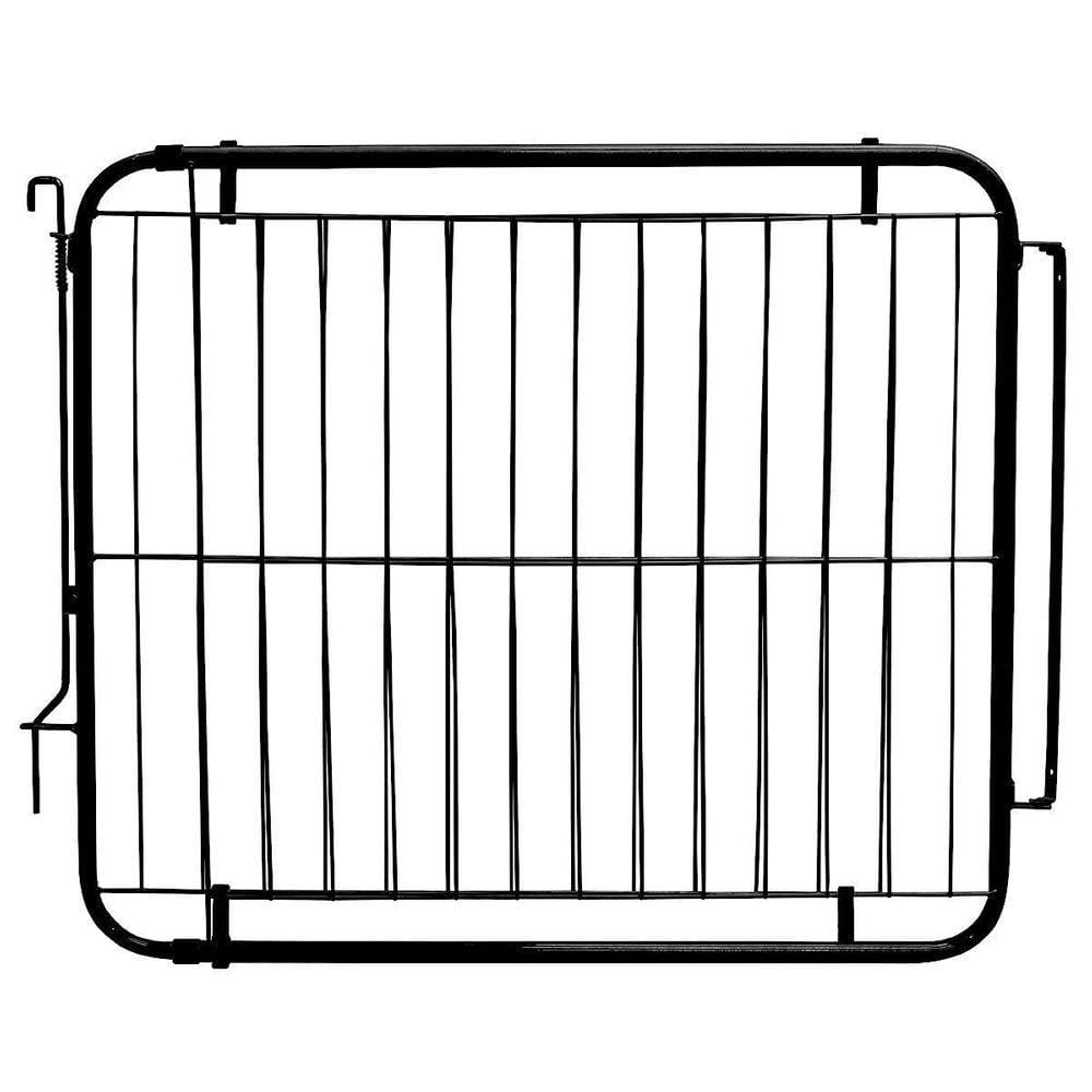 Portão Pet Cachorro Mega Extensivo De 99 A 155 Cm Preto
