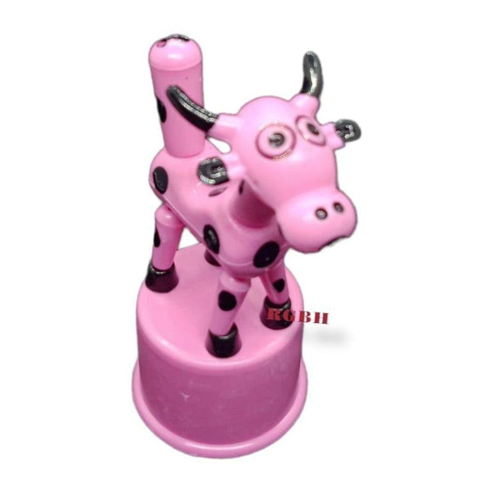Brinquedo Retrô Mini Vaquinha Dançarina Mole Mole