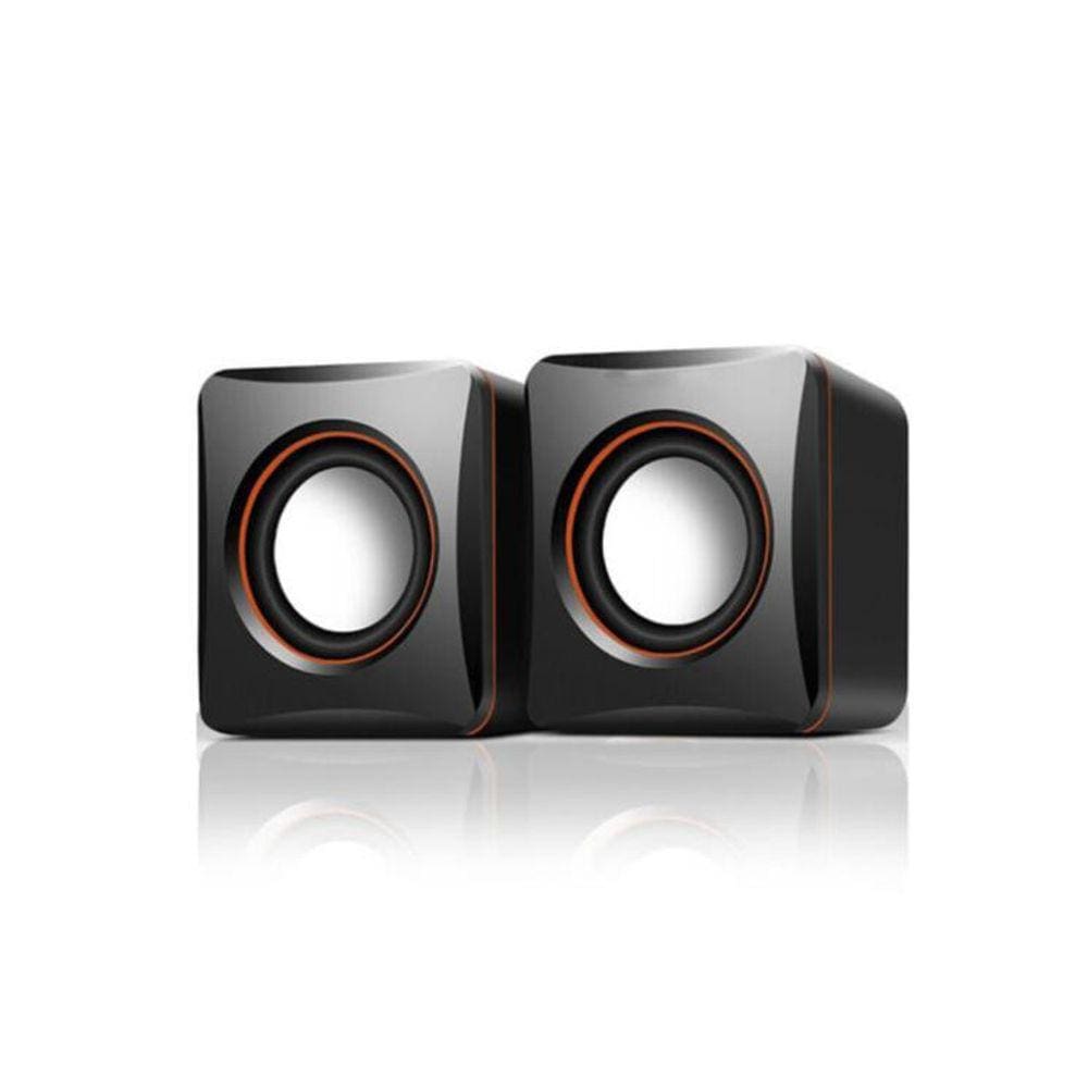 Caixa De Som Para Pc E Notebook Compacta 2.0 Usb 5W Rms