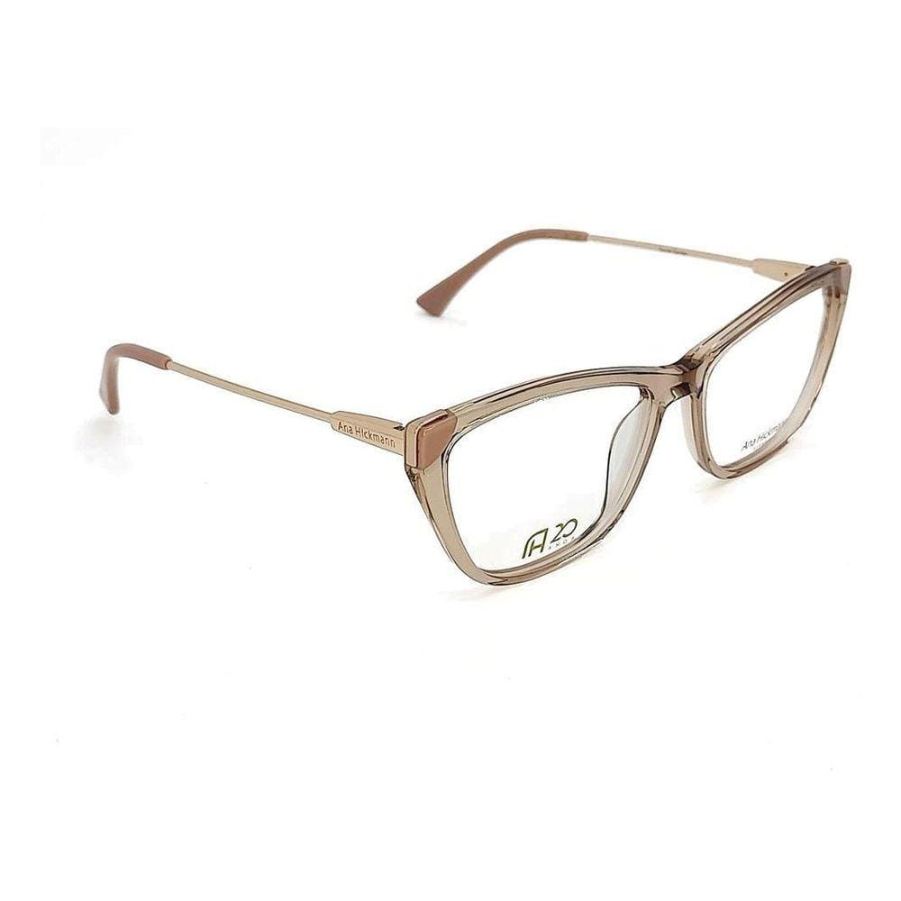 Óculos Armação Ana Hickmann Ah60036 K01 Gatinho Rosa
