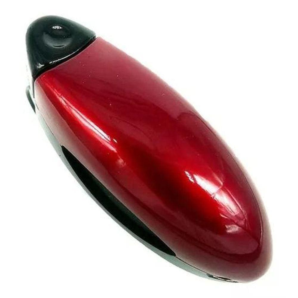 Porta Óculos Carro Suporte Vermelho 02x03x07cm Western