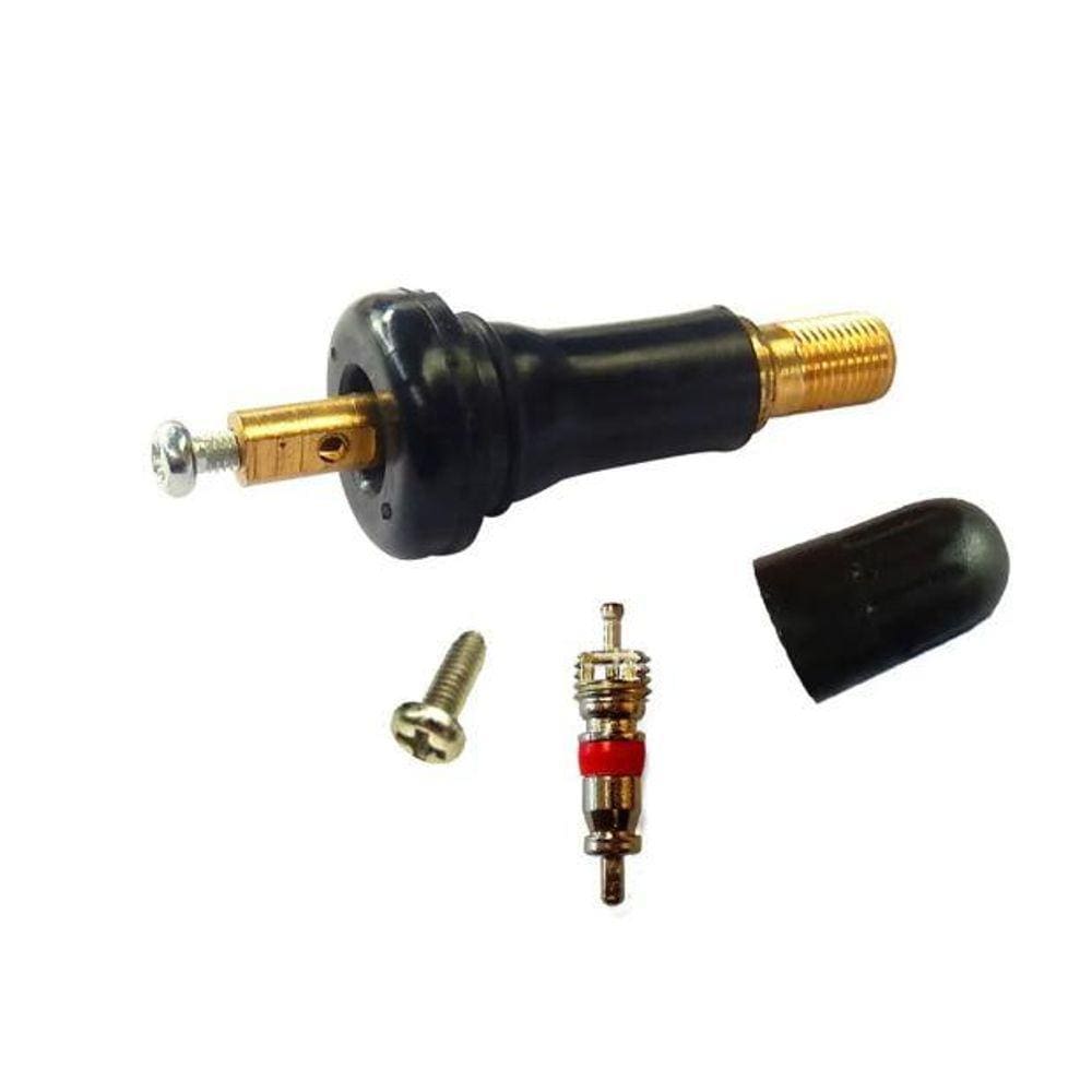 Kit 4 Valvula + Nucleo Pneu Sensor Tpms Ranger Focus Edge
