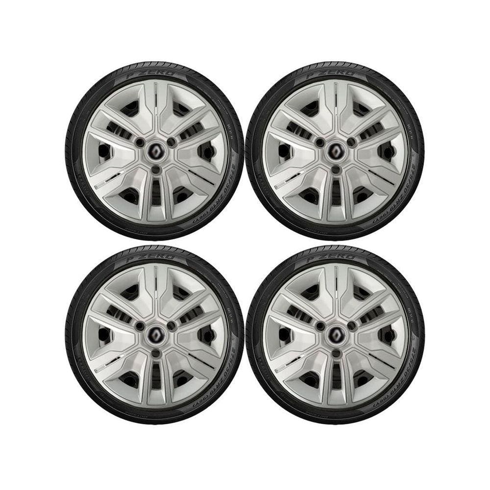 Jogo Calota Aro 14 Renault Kwid 2023 880