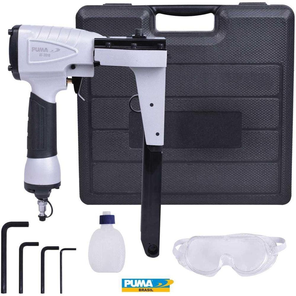 Grampeador Pneumatico Grampo Caixa Papelao Tipo 35 15-19Mm