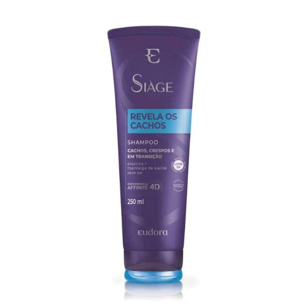 Eudora Siàge Shampoo Revela Os Cachos - 250ml
