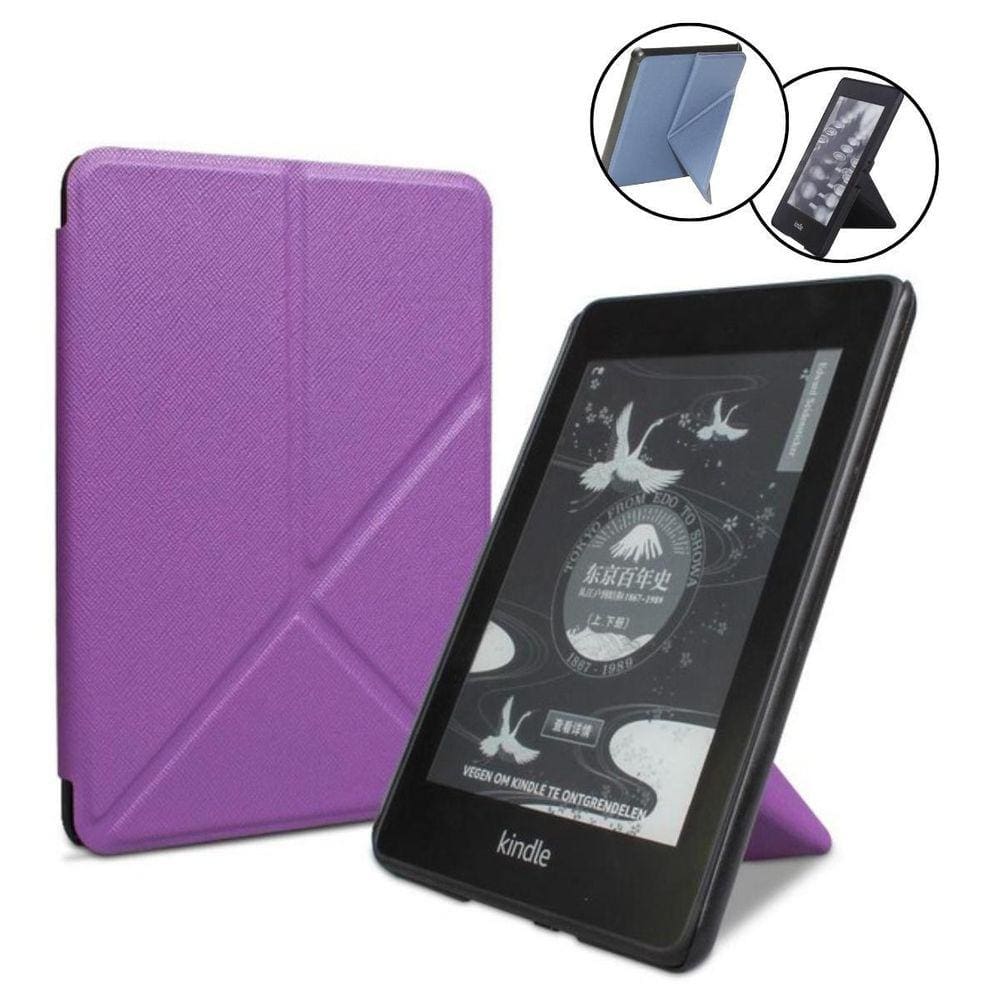 Capinha Couro Sintético Origami Para Kindle Básico 11 Ger.