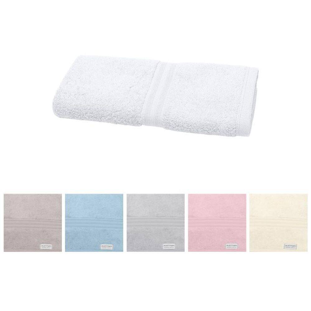 Kit 2 Toalhas De Lavabo Buettner Fio Egípcio Platine 30X50Cm