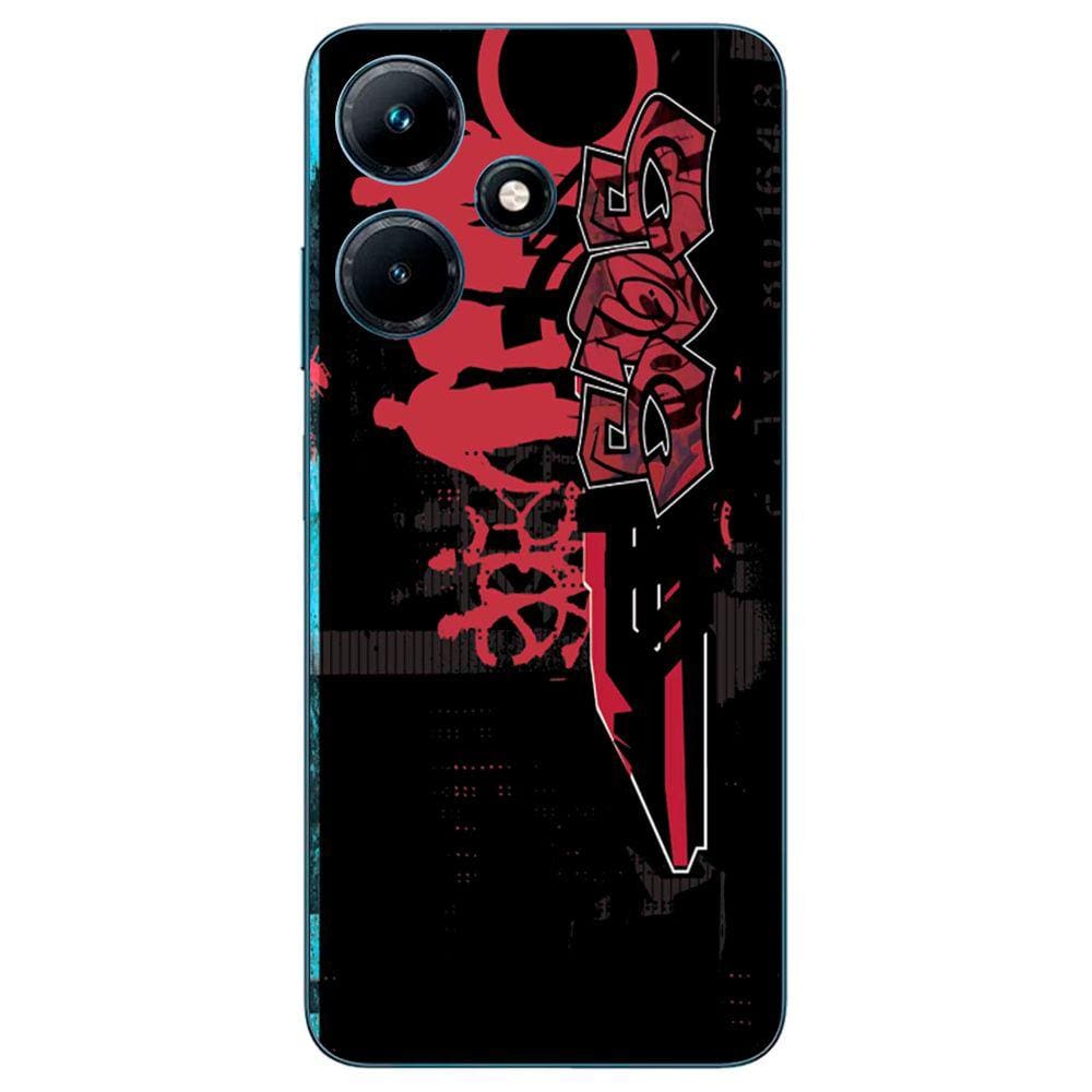Capa Adesivo Skin055 Verso Para Infinix Hot 30i NFC (X669D)