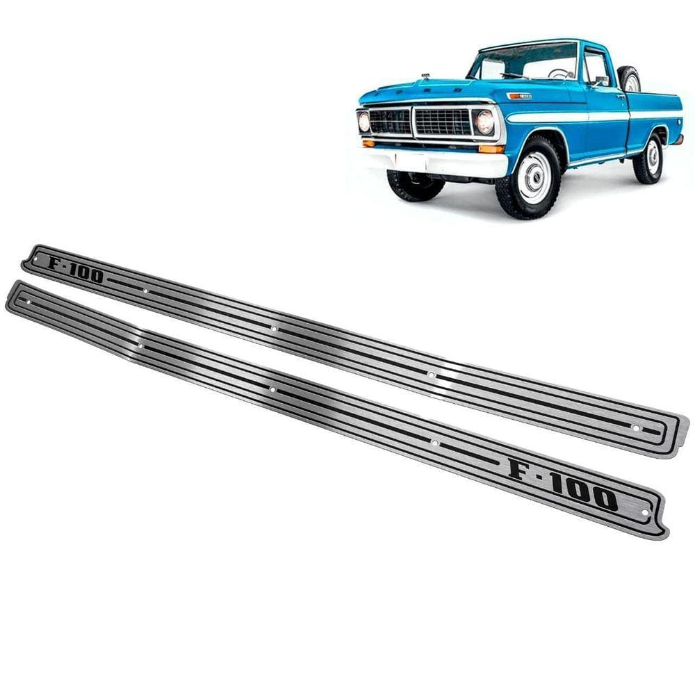 Soleira Inox Porta F100 F1000 72-92 Ford Performance
