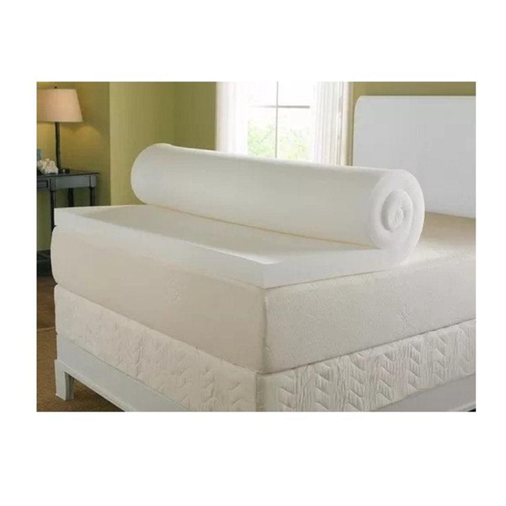 Pillow Top Látex Hr Foam Queen 1,58X1,98X0,10M - Aumar