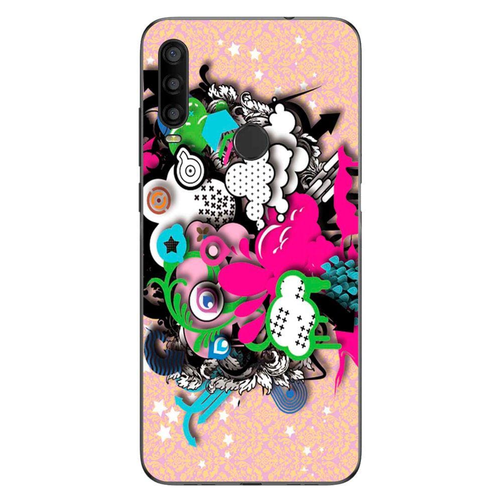 Capa Adesivo Skin104 Verso Para TCL L10 Plus  (L10+)