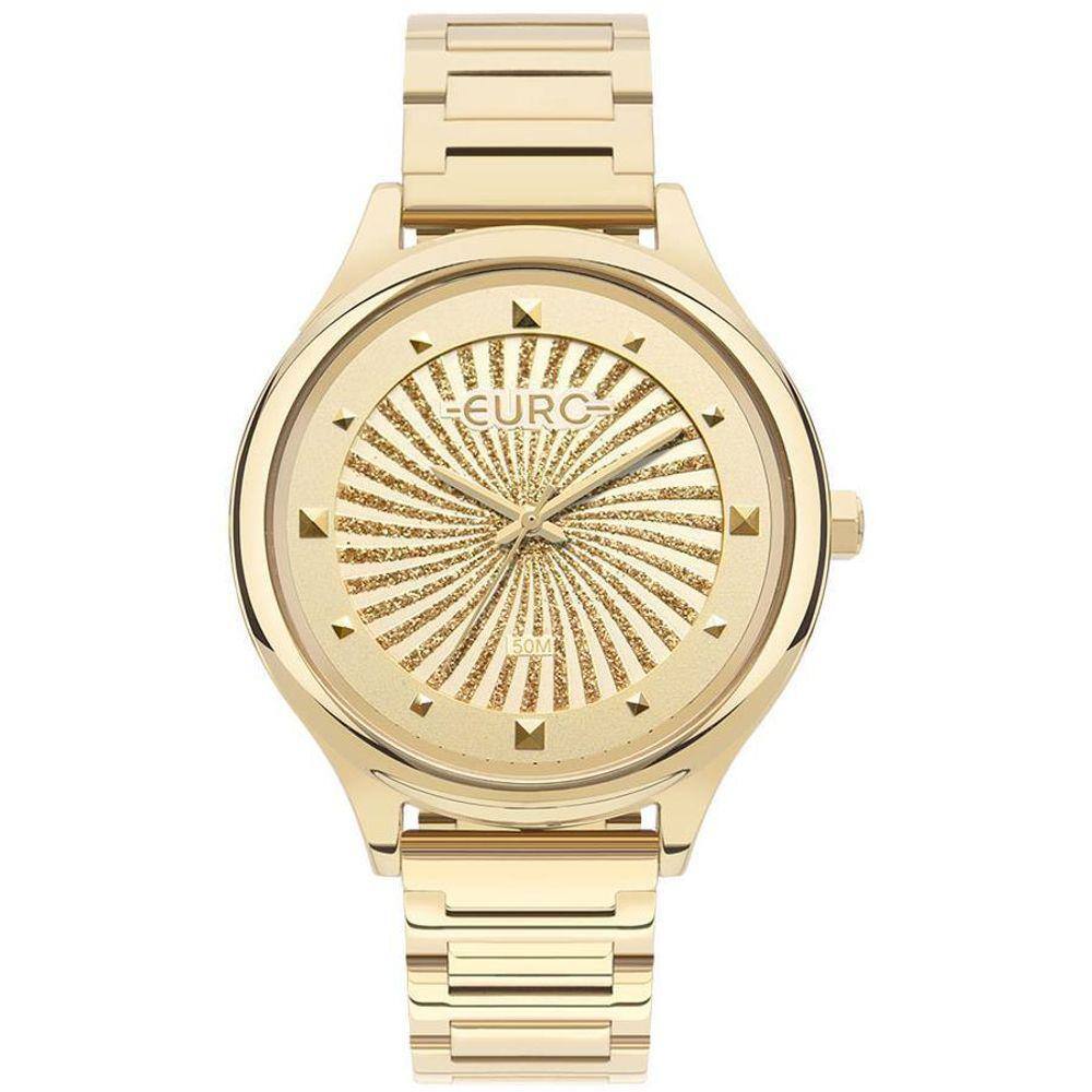 Relógio Euro Feminino Eu2033Bc/4Y Brilho Dourado