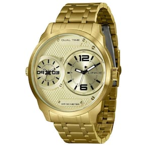 Relógio Masculino Lince Mrgh162L C2Kx Oversized Dourado