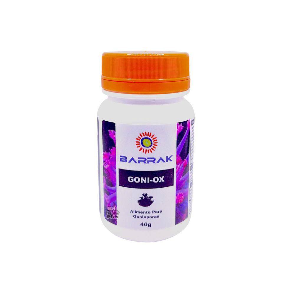 Barrak Goni Ox Alimento Corais Gonioporas Aquários 40G