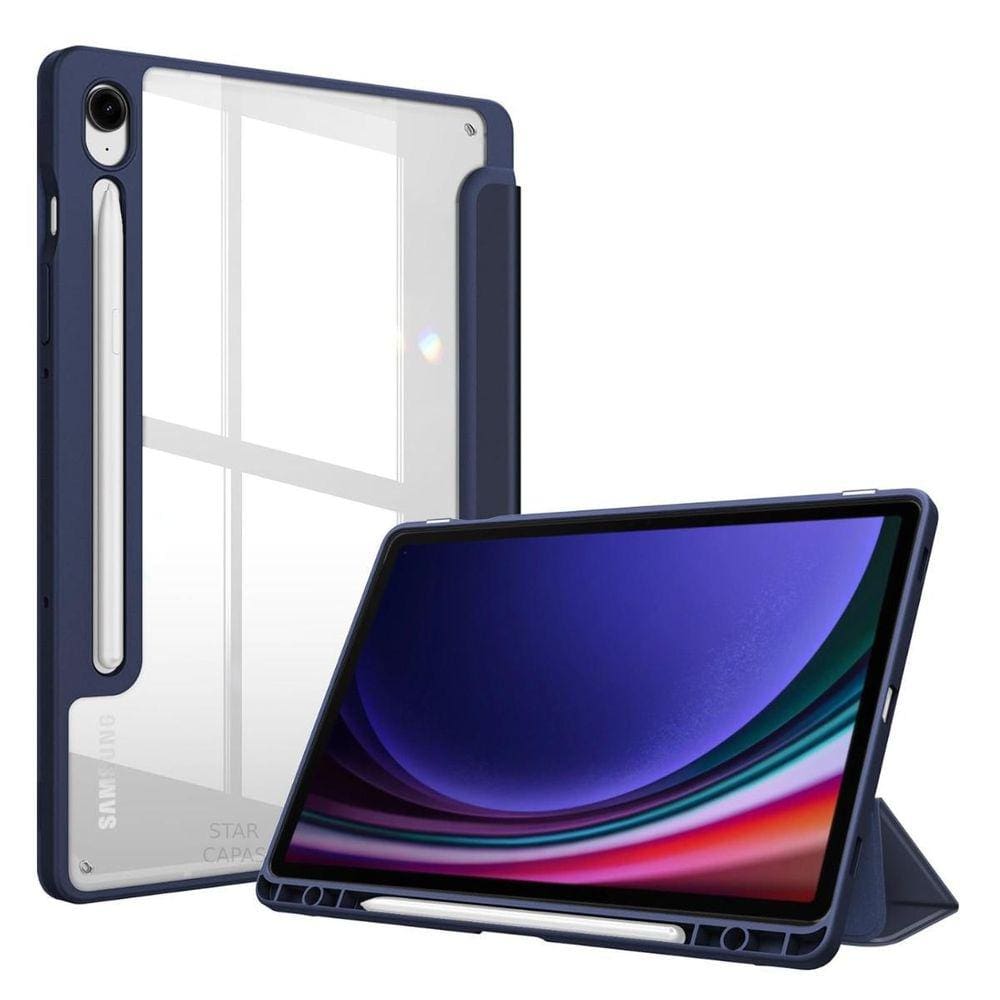 Capa Slot Tablet Samsung S9 FE 10.9 Azul