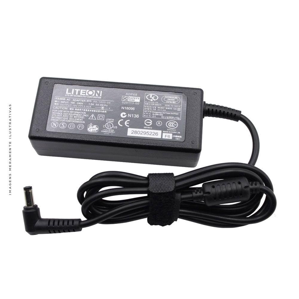 Fonte Para Notebook Vaio/Positi 19V 2.1A, 40W, Pino 4.0x1.7 - 19V2.1A