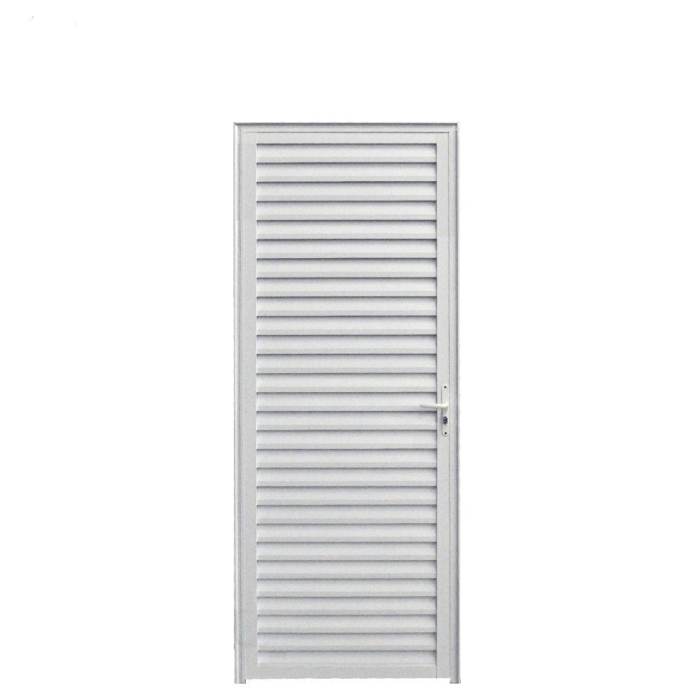 Porta Palheta Alumínio Branco 2.10 x 0.90 - Hale