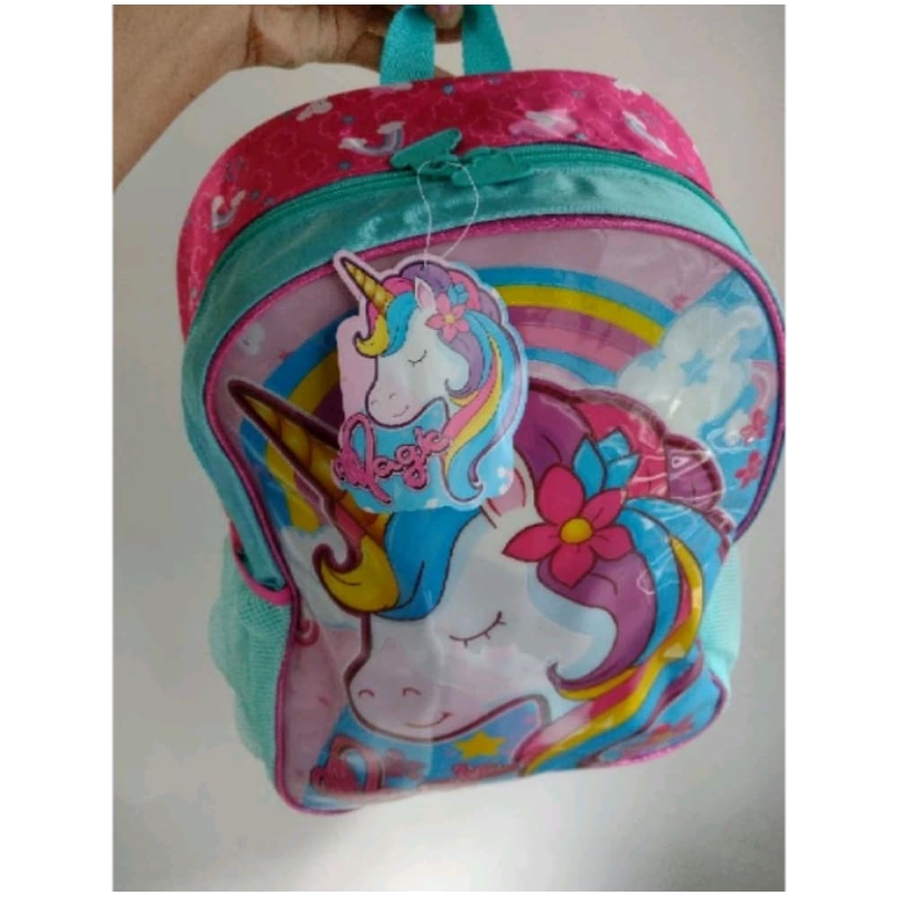 Mochila infantil unicórnio