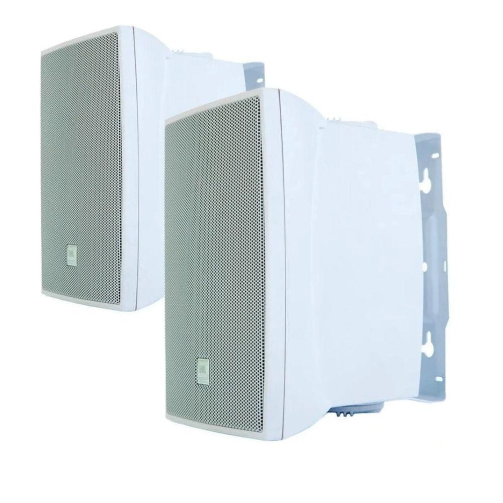 Par de Caixas de Som Acústica JBL C621B Passiva Branca - 100 Watts RMS