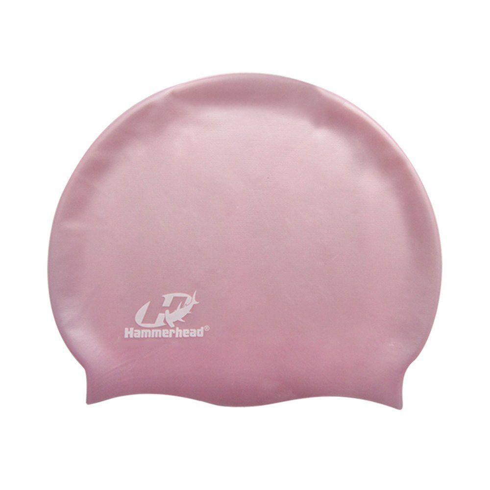 Touca de silicone lisa Hammerhead / Rosa