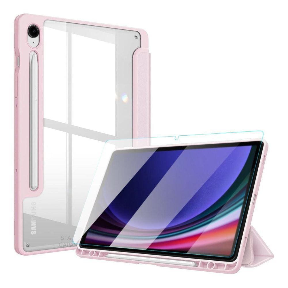 Capinha + Vidro Tablet Samsung S9 FE 10.9 X516 X510