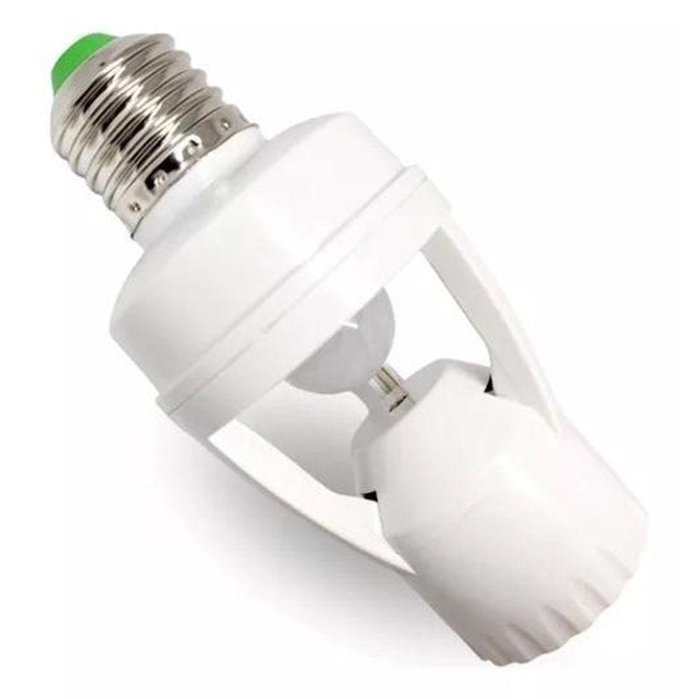 Sensor de Presença E27 - Economia e Conveniência