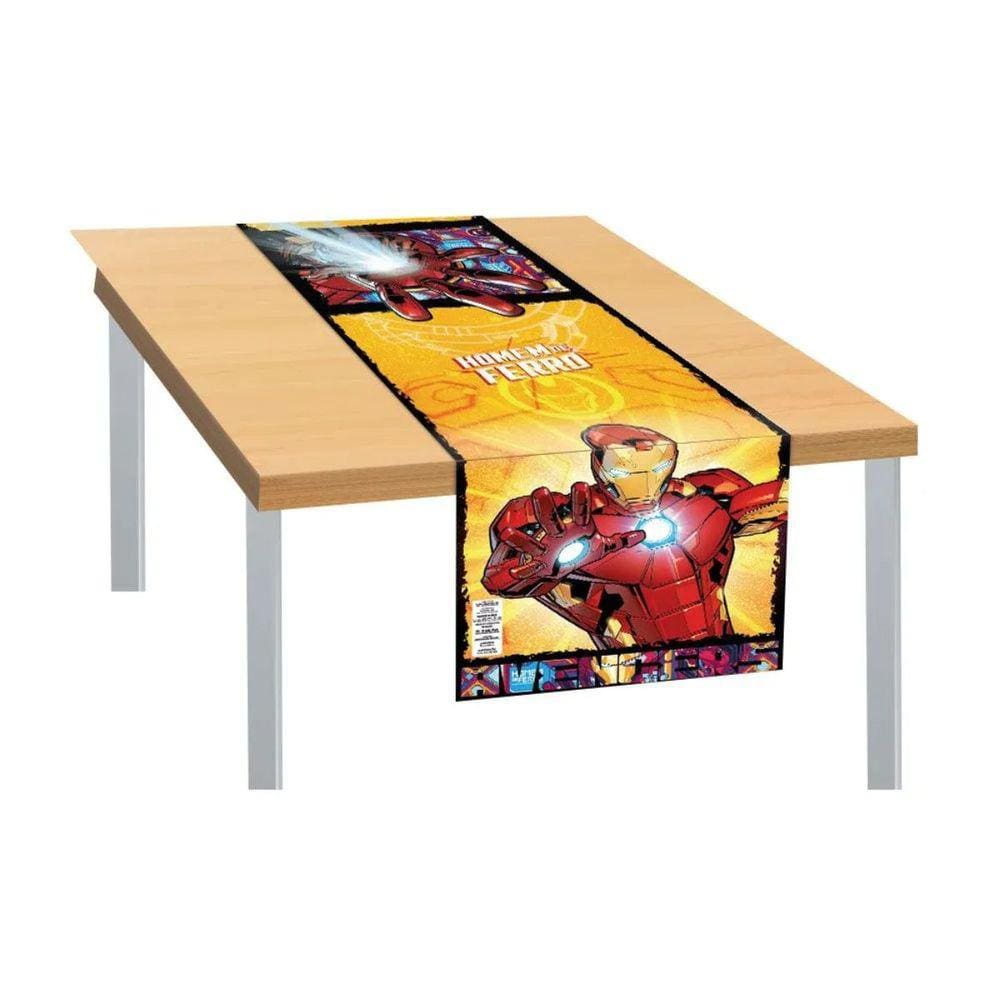 Toalha Trilho de Mesa Avengers 40x200cm