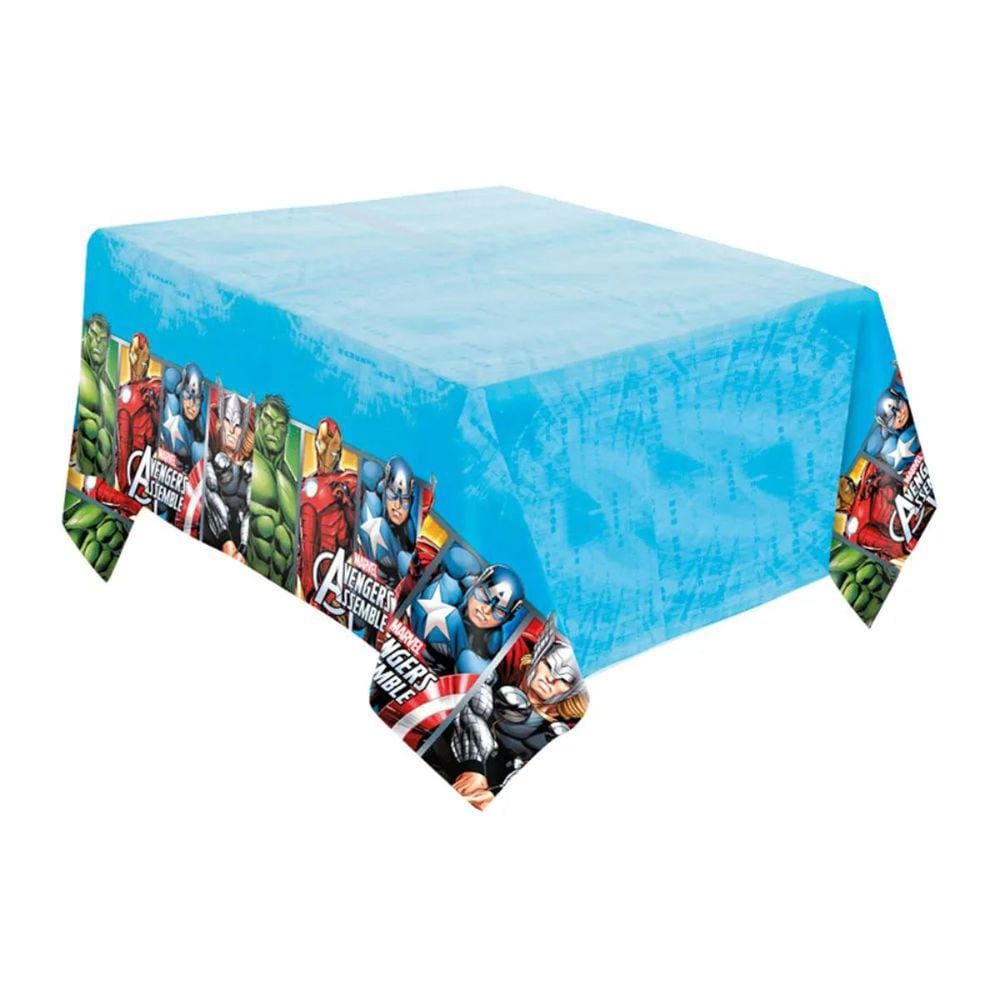 Toalha de Mesa Avengers Aniversário 220x120cm