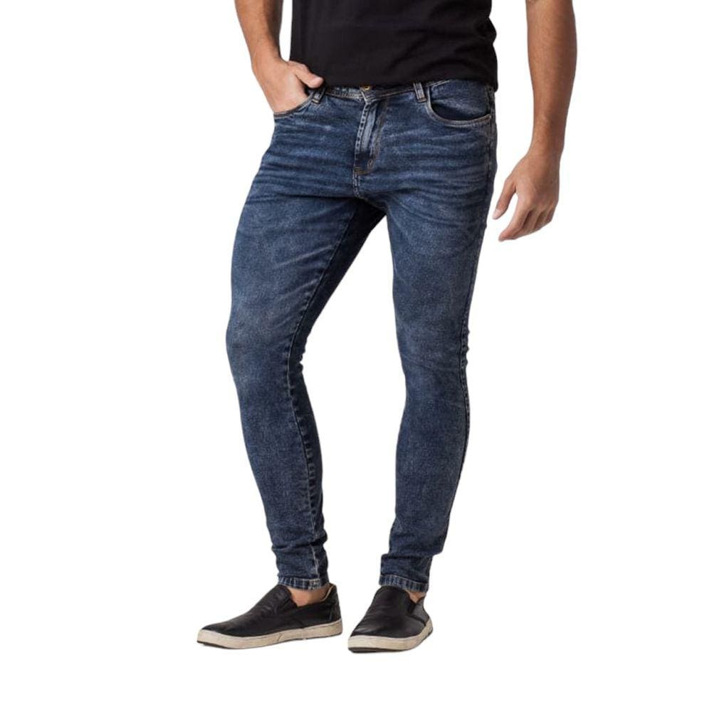 Calça Jeans Masculina Super Skinny Fit Zune