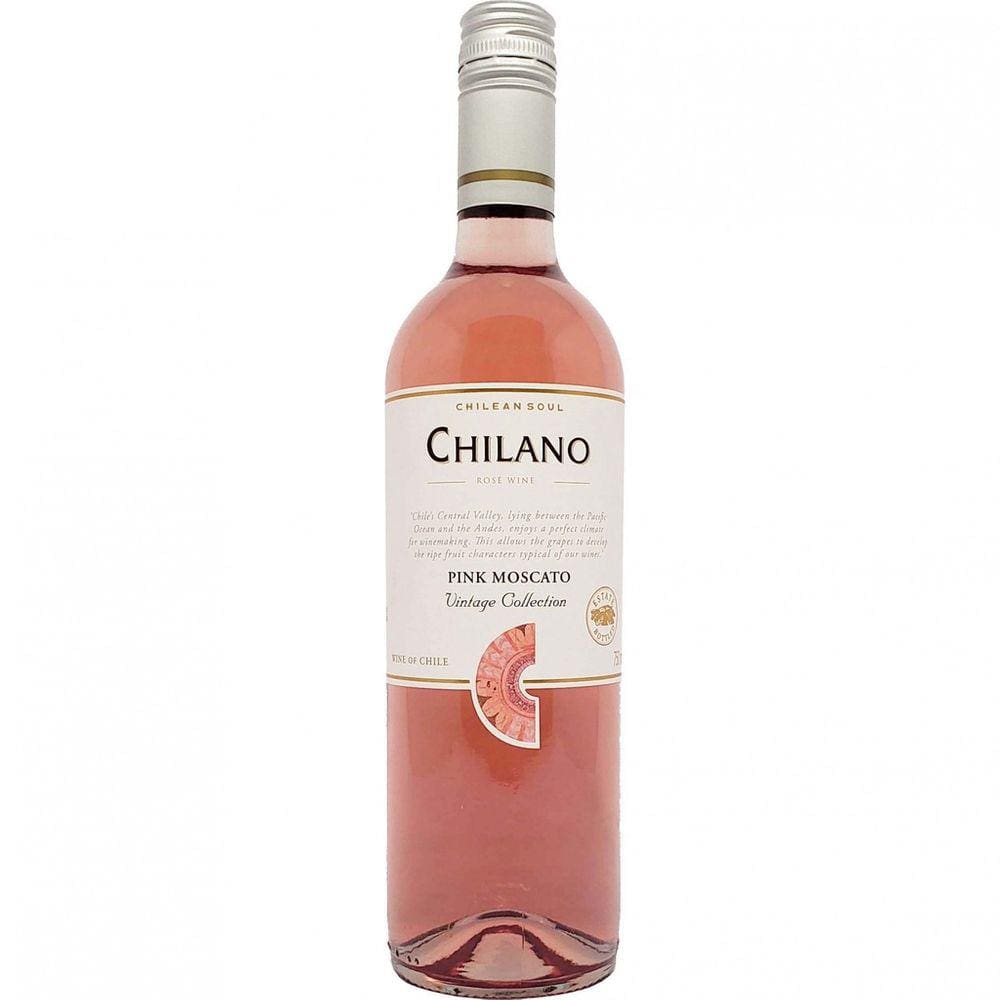 Vinho Chilano Pink Moscato Rosé Suave 750ml