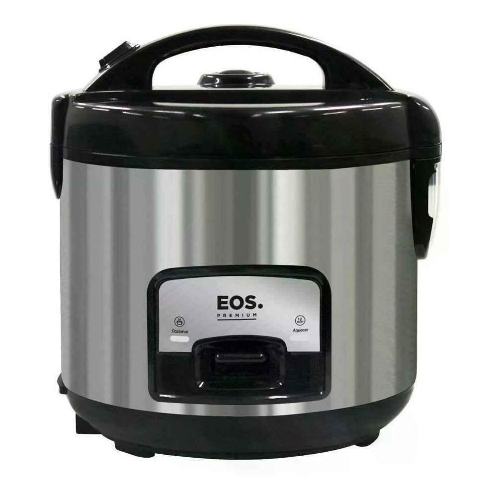 Panela Elétrica Eos Epa10Pt Clear Glass 10 Xícaras Preta
