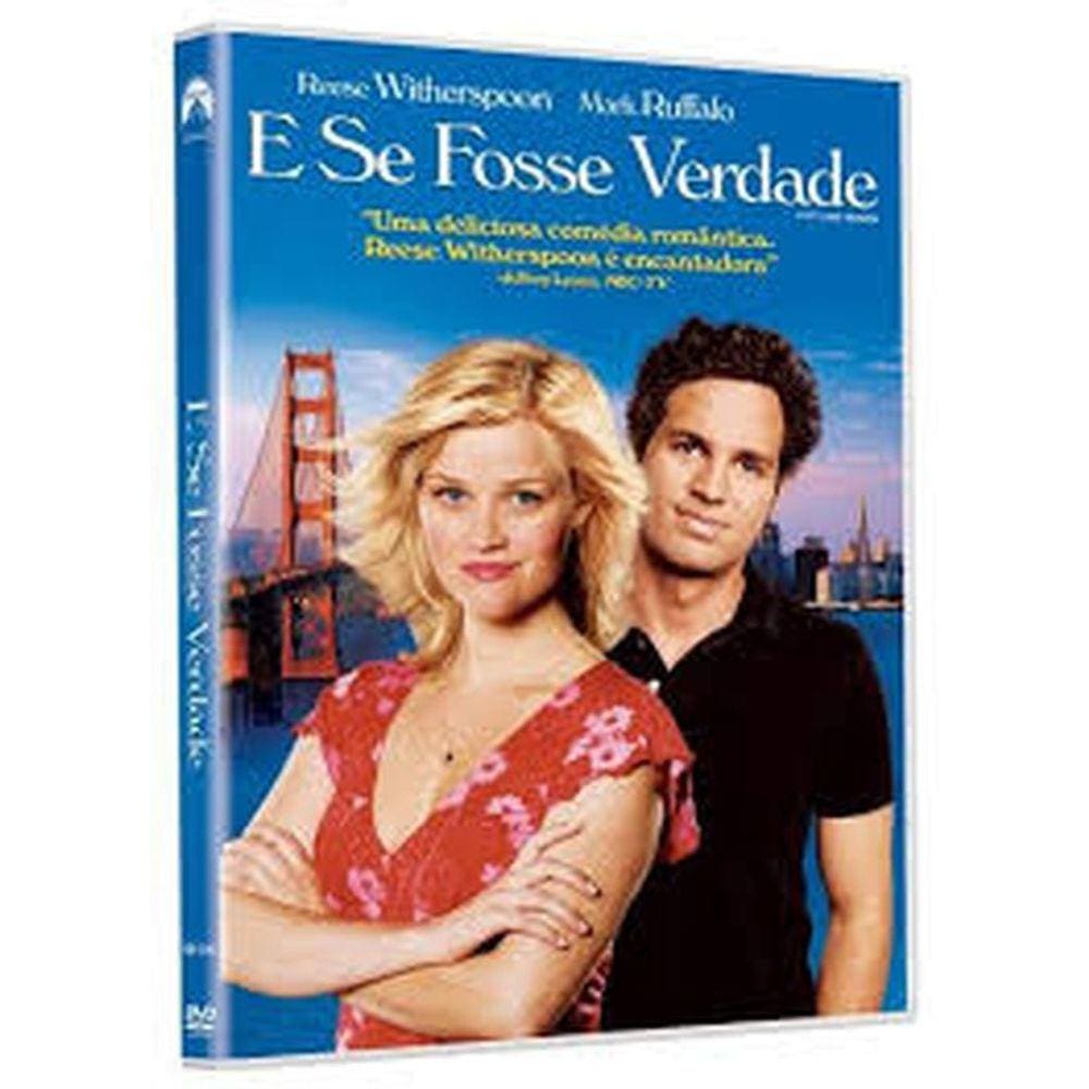 Dvd E Se Fosse Verdade  Reese Witherspoon E Mark Ruffalo