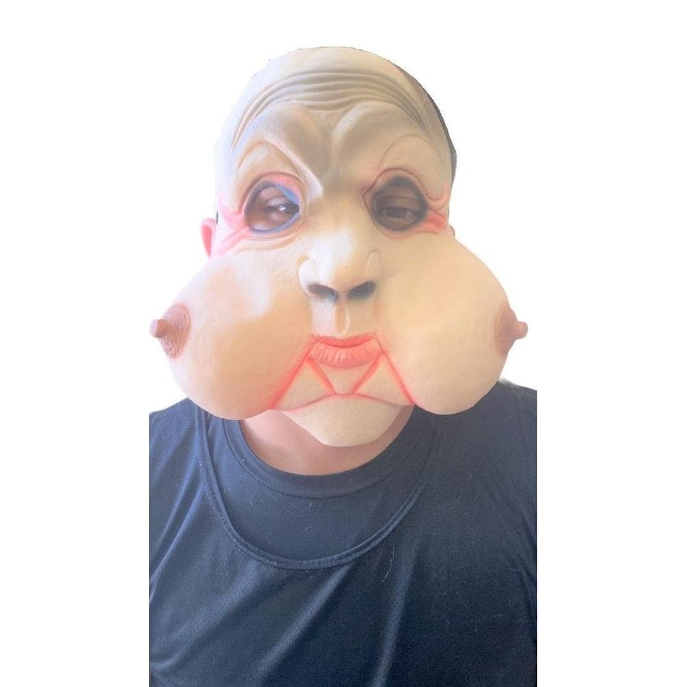 Máscara Látex Realista Halloween - Único