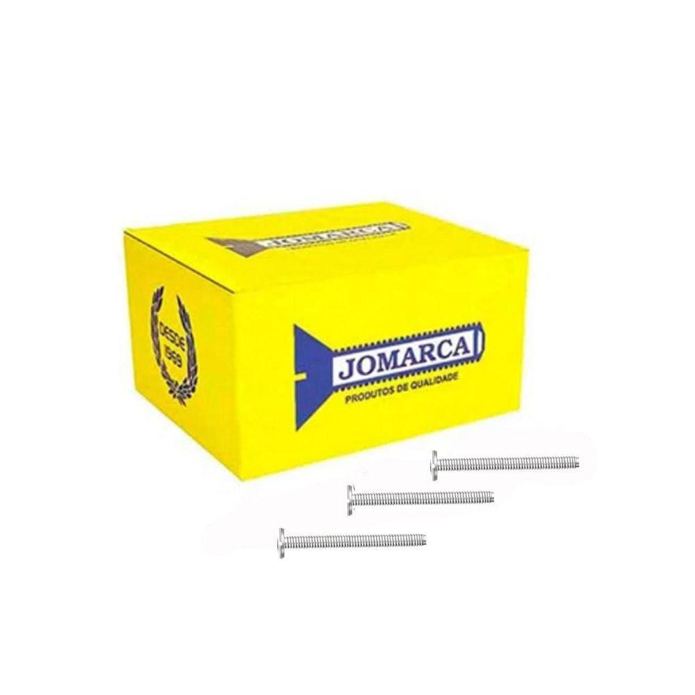 Parafuso Philips M4.0X45Mm Para Puxador 100 Unidades Jomarca
