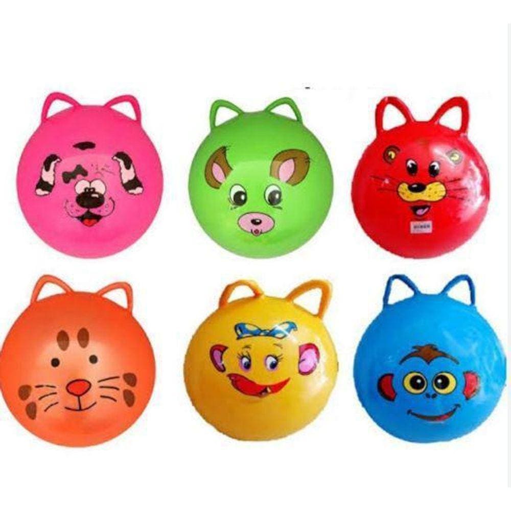 Bola Saltar com Alça | Ginástica | 15 Unidades