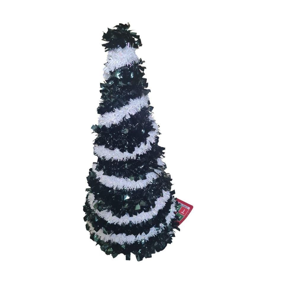 Mini Arvore Enfeite De Natal Pinheiro 30Cm Festão Kit 3Un