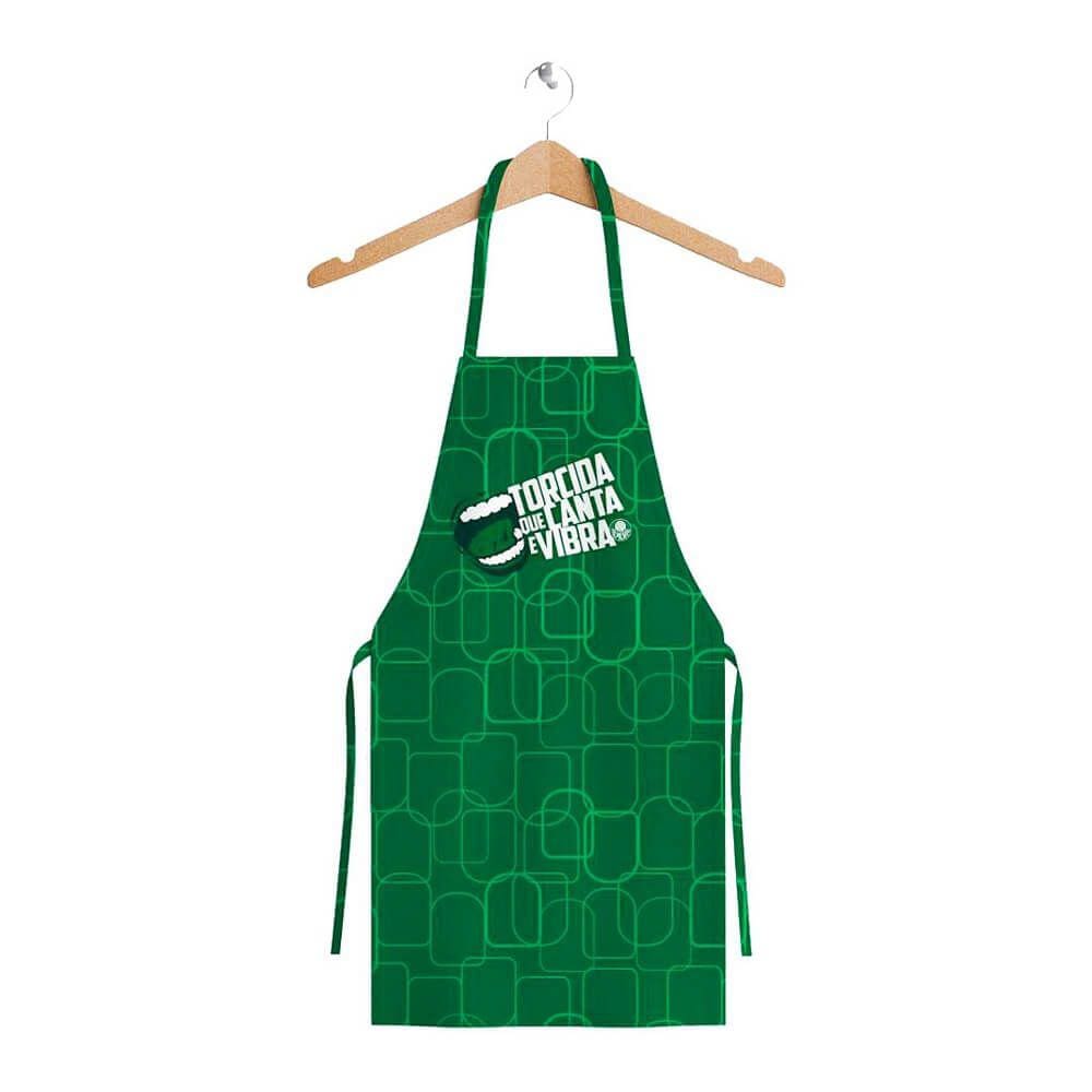 Avental Para Churrasco Palmeiras Masculino 60 X 90 Cm