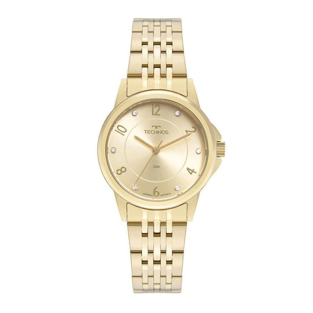 Relógio Technos Feminino 2035Mxc/1X Elegance Dourado