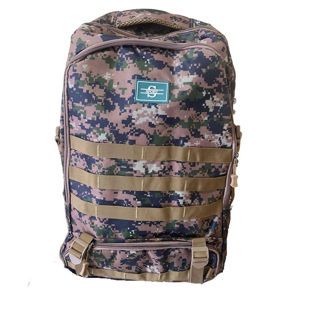 Mochila Grande Camuflada Esportiva Camping Trilha Viagem
