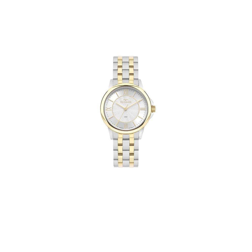 Relogio Technos Aço Com Dourado Elegance 2035Mvx/1K