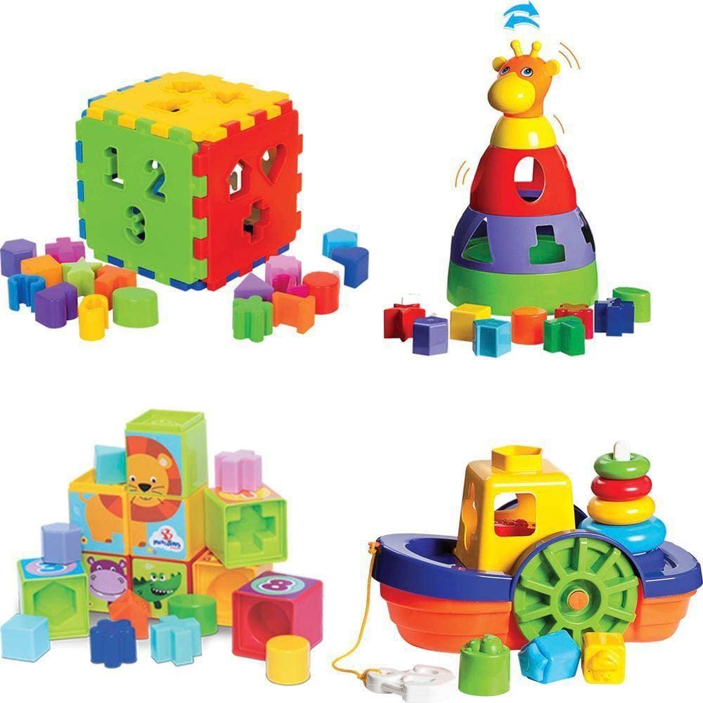 Kit De Atividades Para Bebê De 1 Ano
