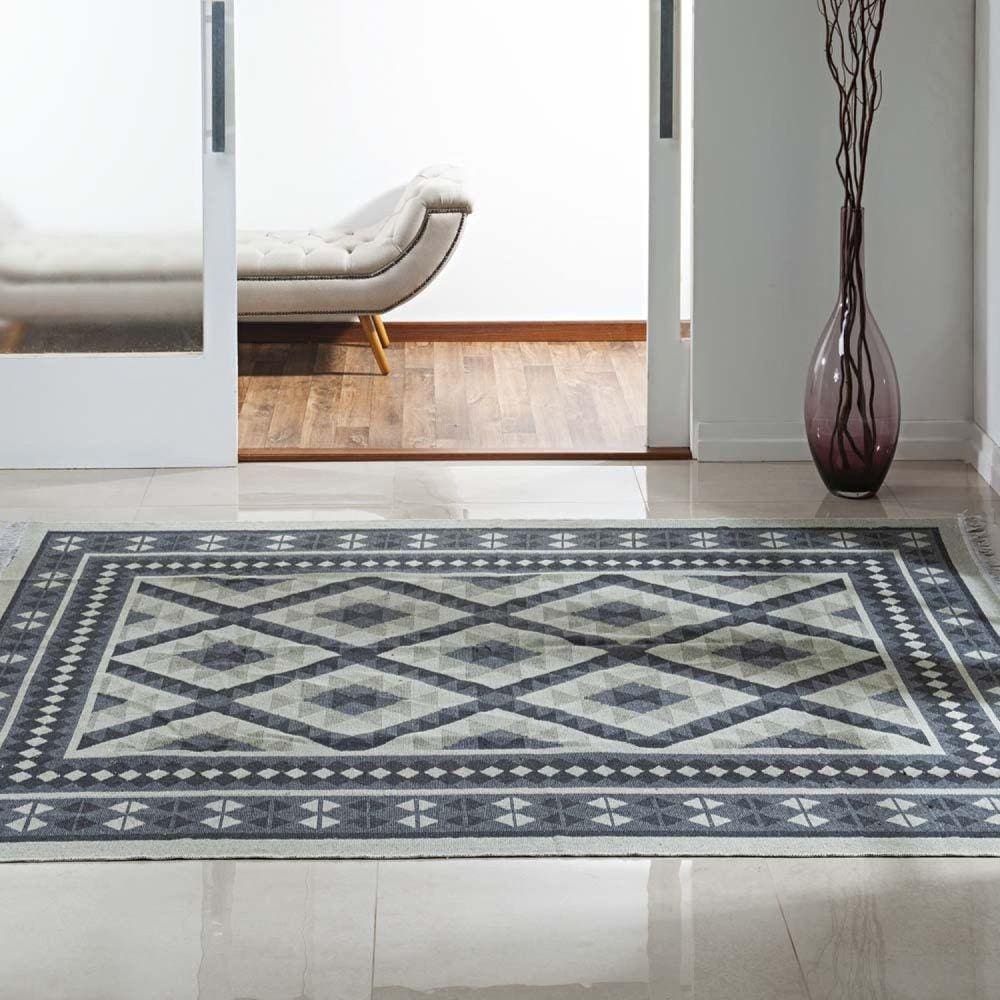 Tapete 100x140cm Kilim Antep Cinza